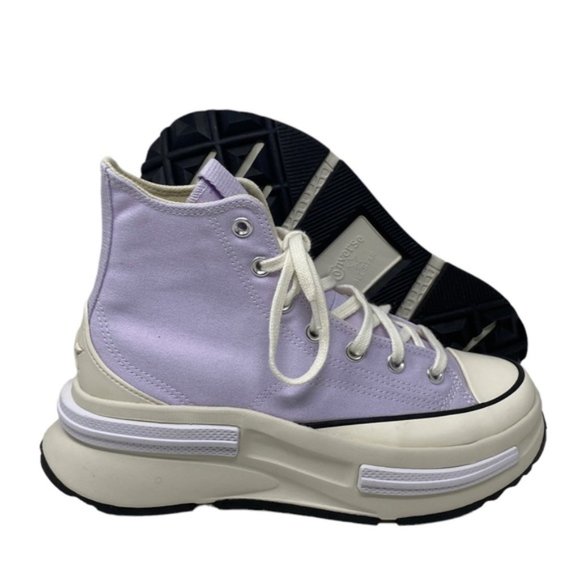 Converse Run Star Legacy Platform Violet Women Sneakers Canvas High Top A03064C - Picture 7 of 9